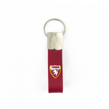 TORINO F.C. RUBBER AND METAL KEYRING