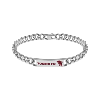 TORINO F.C. BRACCIALE IN ACCIAIO 316L CON SMALTO