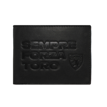 TORINO F.C. LEATHER WALLET "SEMPRE FORZA TORO"