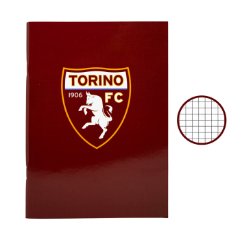 TORINO F.C. QUADERNO A QUADRETTI A4 LOGO