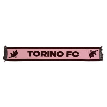 TORINO F.C. SCIARPA JACQUARD ROSA E GRANATA
