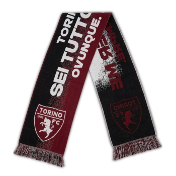 TORINO F.C. "SEI TUTTO PER ME" JACQUARD SCARF