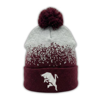 TORINO F.C. BERRETTO PON-PON GRANATA E GRIGIO