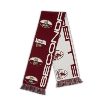 TORINO F.C. SCIARPA JACQUARD "LOGHI STORICI"